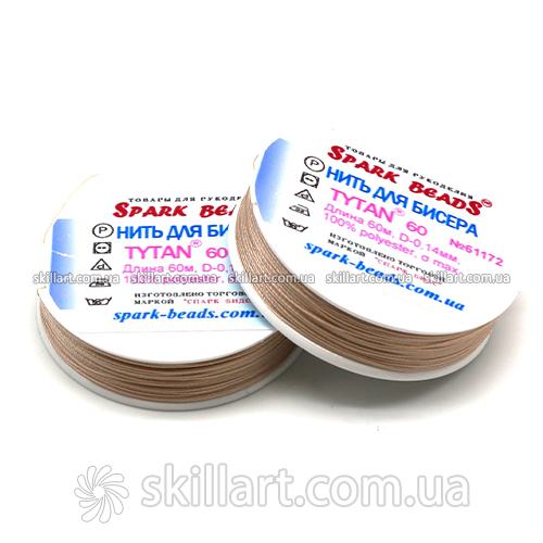 Нитки для бисера Tytan 60 Spark Beads (60м), 61172